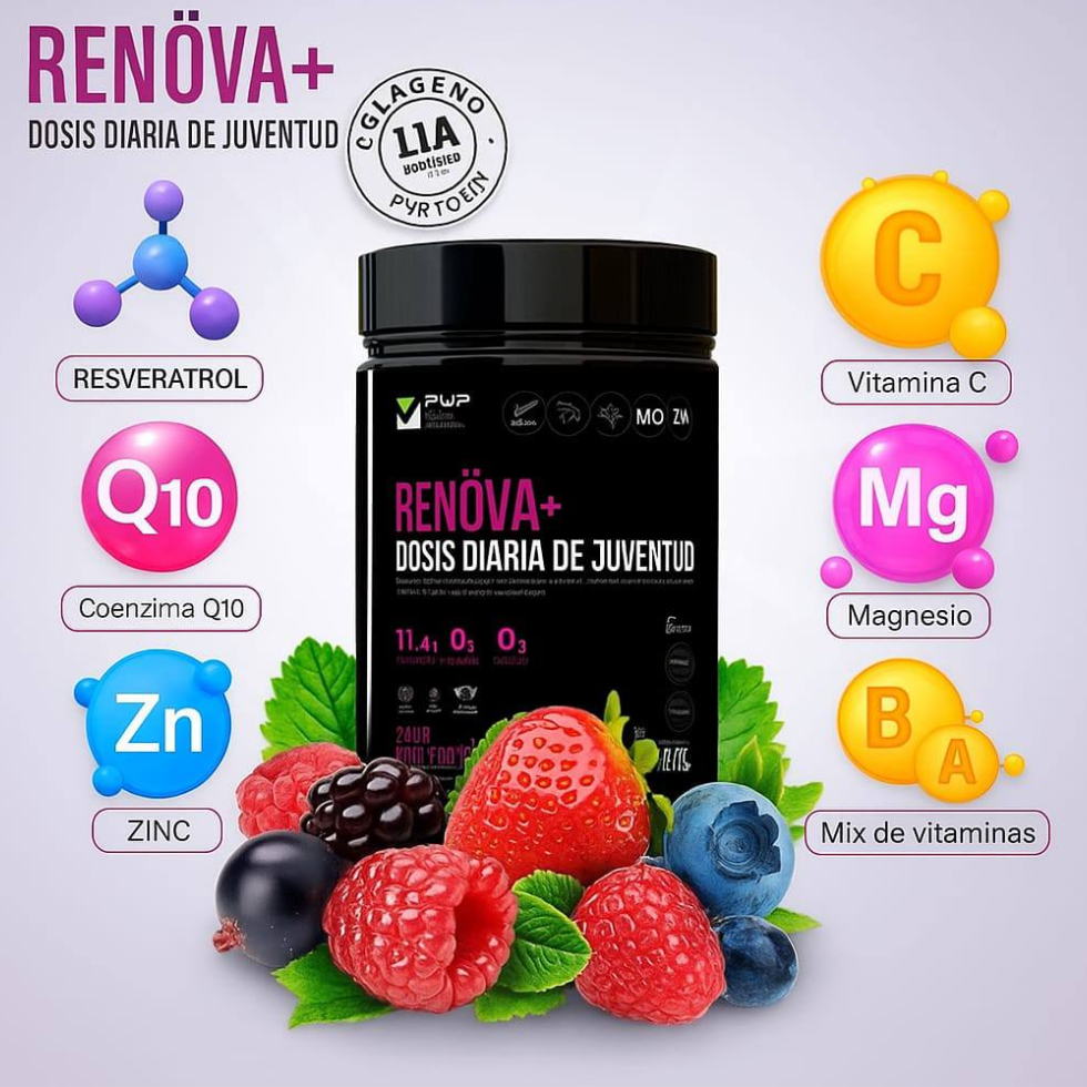 COLÁGENO RENOVA+  EL ELIXIR DE LA JUVENTUD